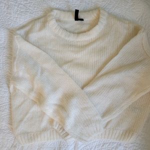 H&M divided sweater
